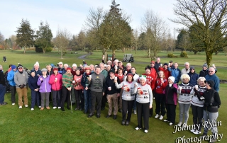 President and Captains Drive Out at Tuam Golf Club