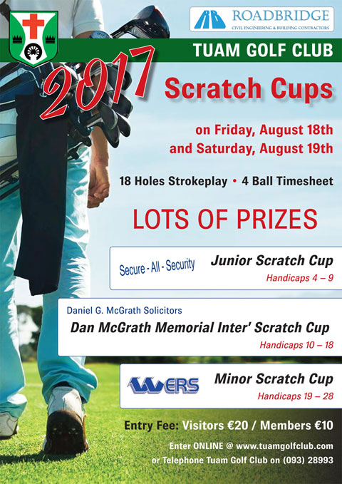 Scratch Cups at Tuam Golf Club